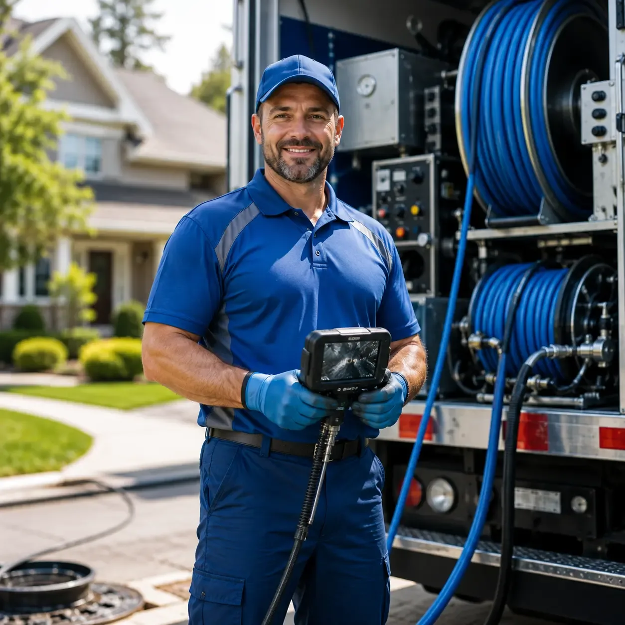 Local outdoor drain cleaning specialists in Barclay, MD